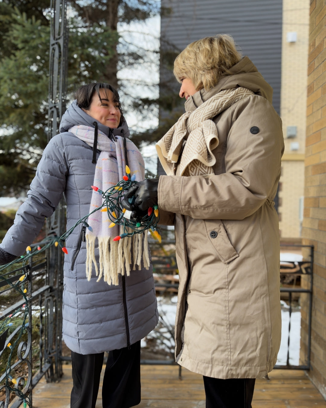 Manteau matelassé chaud et stretch