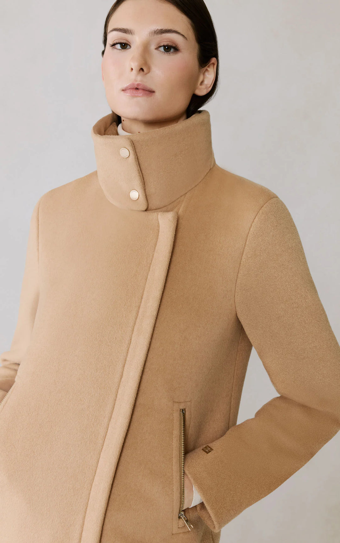 Manteau en laine ABBI