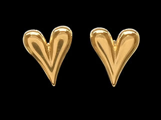 Heart earrings – Stainless steel