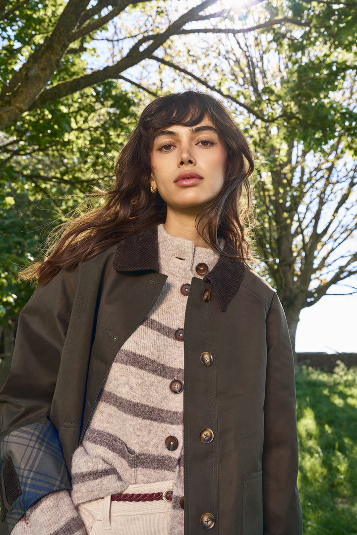 Manteau réversible avec fibres recyclées Jackson - Écoresponsable
