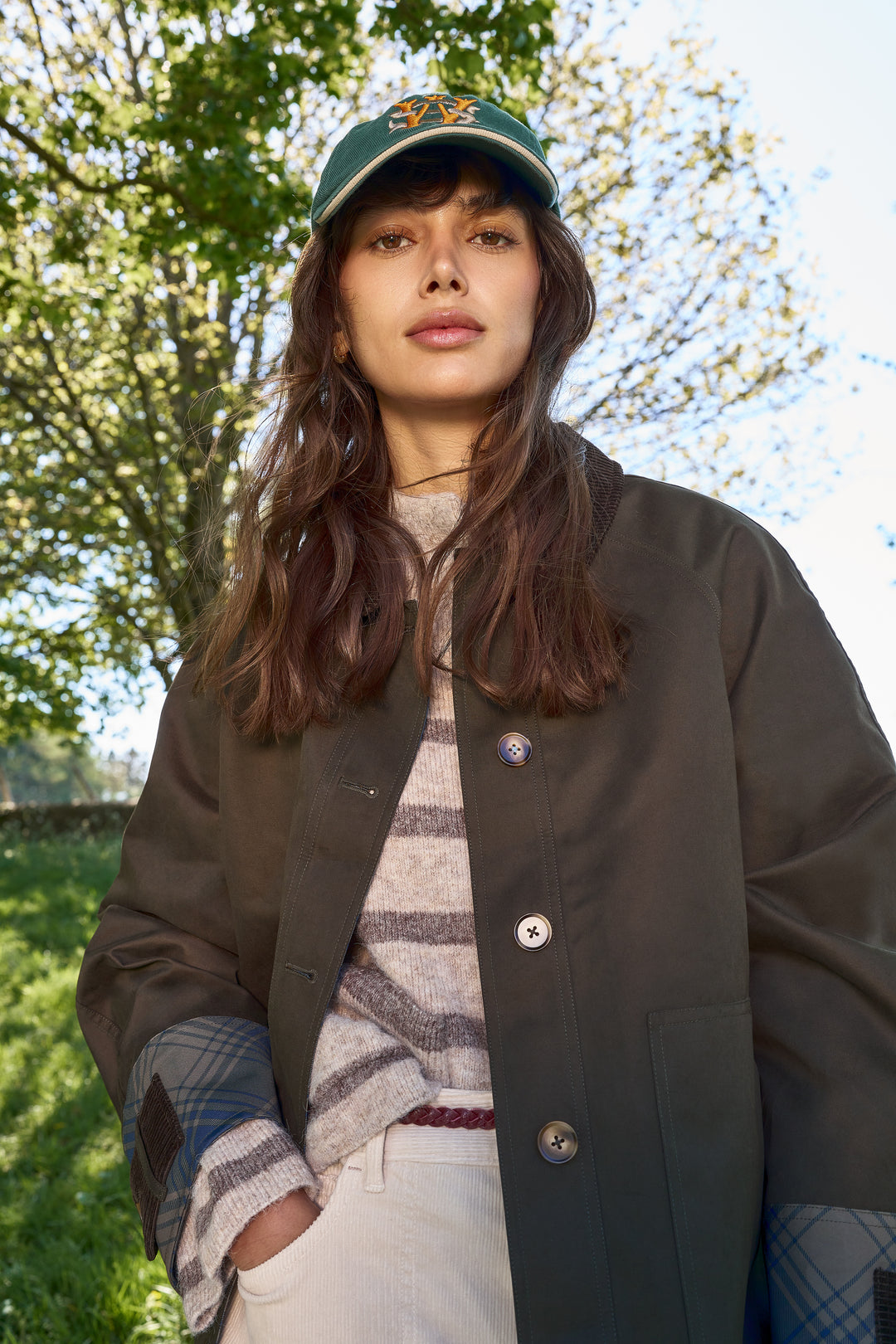 Manteau réversible avec fibres recyclées Jackson - Écoresponsable