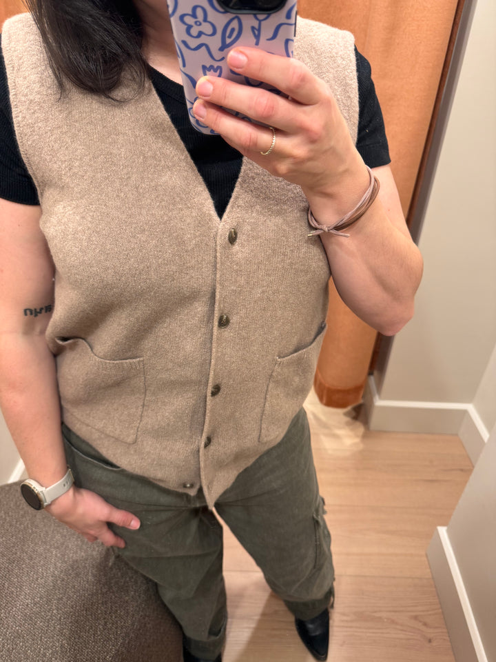 Gilet sans manche super flatteur