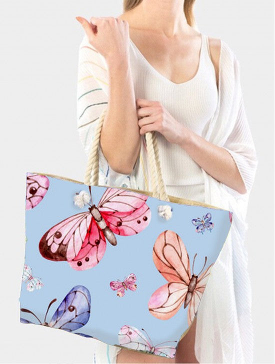 Sac spacieux avec fermeture éclair et pochette intérieure Canvas