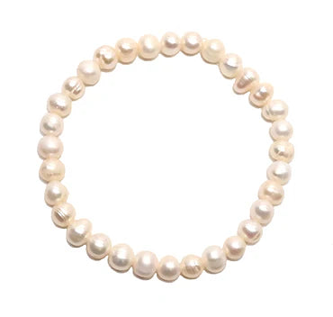 Bracelet en perles d'eau douce - Bijou élégant et intemporel