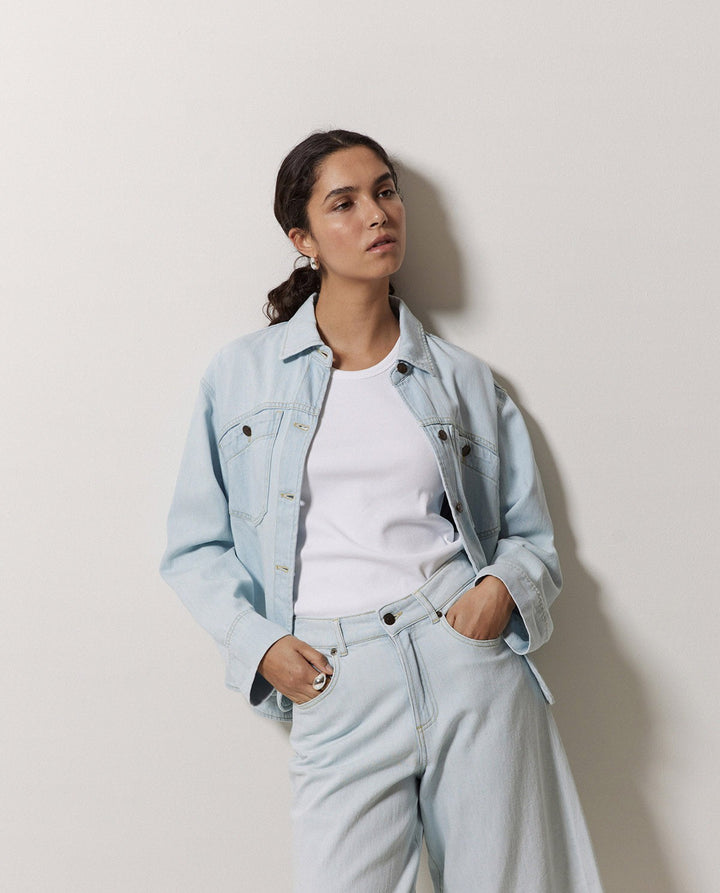 Bermuda long en coton biologique