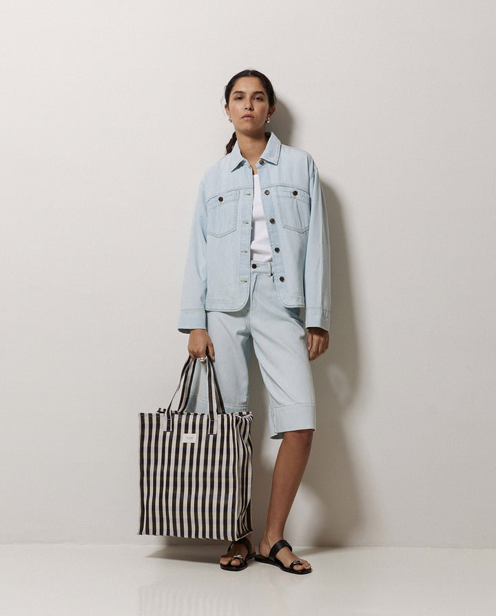 Bermuda long en coton biologique