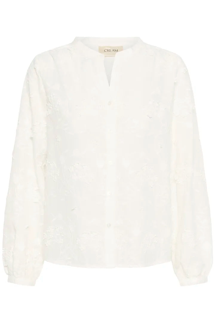 Blouse romantique tout en transparence Hilda