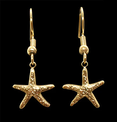 Boucles d'oreilles étoiles de mer