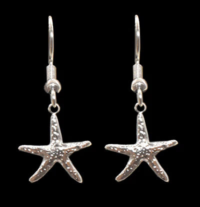 Boucles d'oreilles étoiles de mer