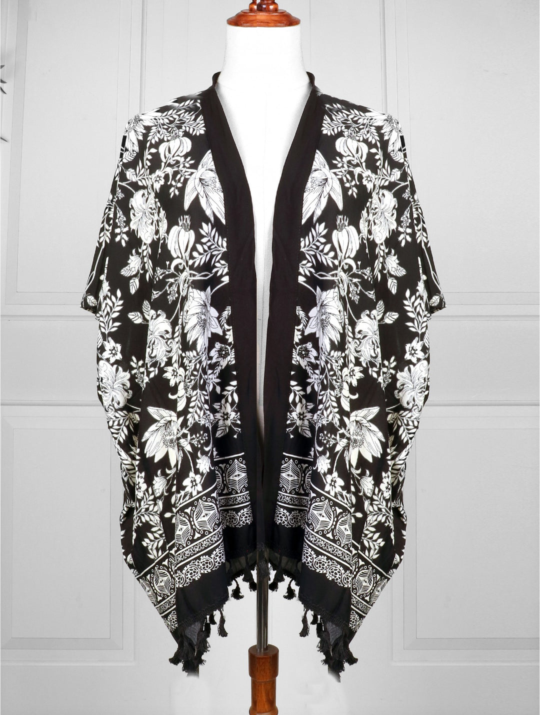 Kimono imprimé léger d’été - Mélange de coton