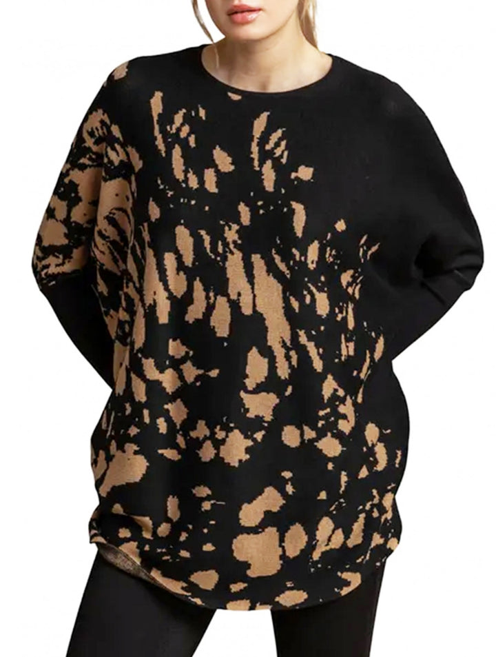 Pull ample à manches chauve-souris