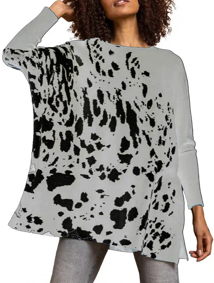 Pull ample à manches chauve-souris