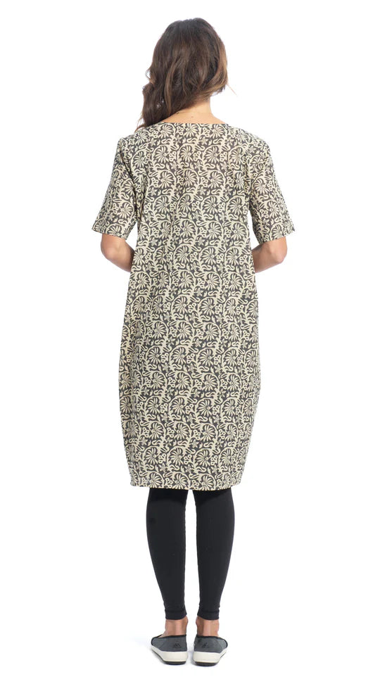 Relaxed fit dress - Organic cotton