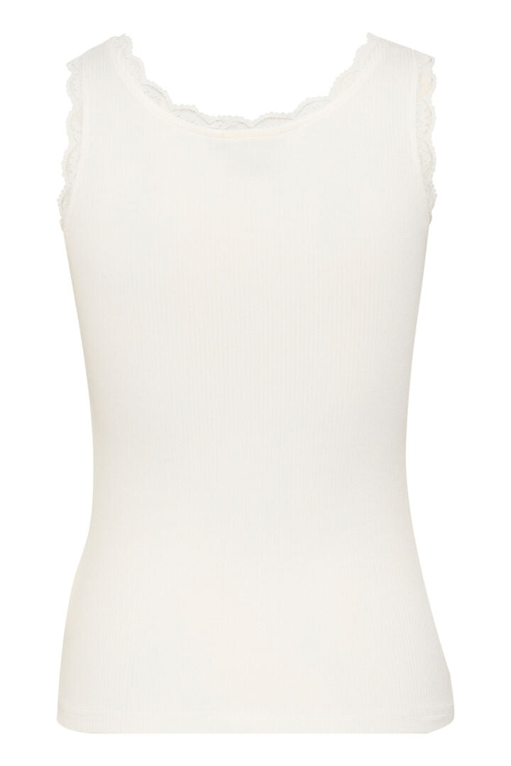 Camisole à finitions en dentelle sur le haut Omi