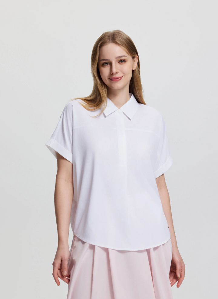 Blouse coupe décontractée Ahveninen - Manches courtes