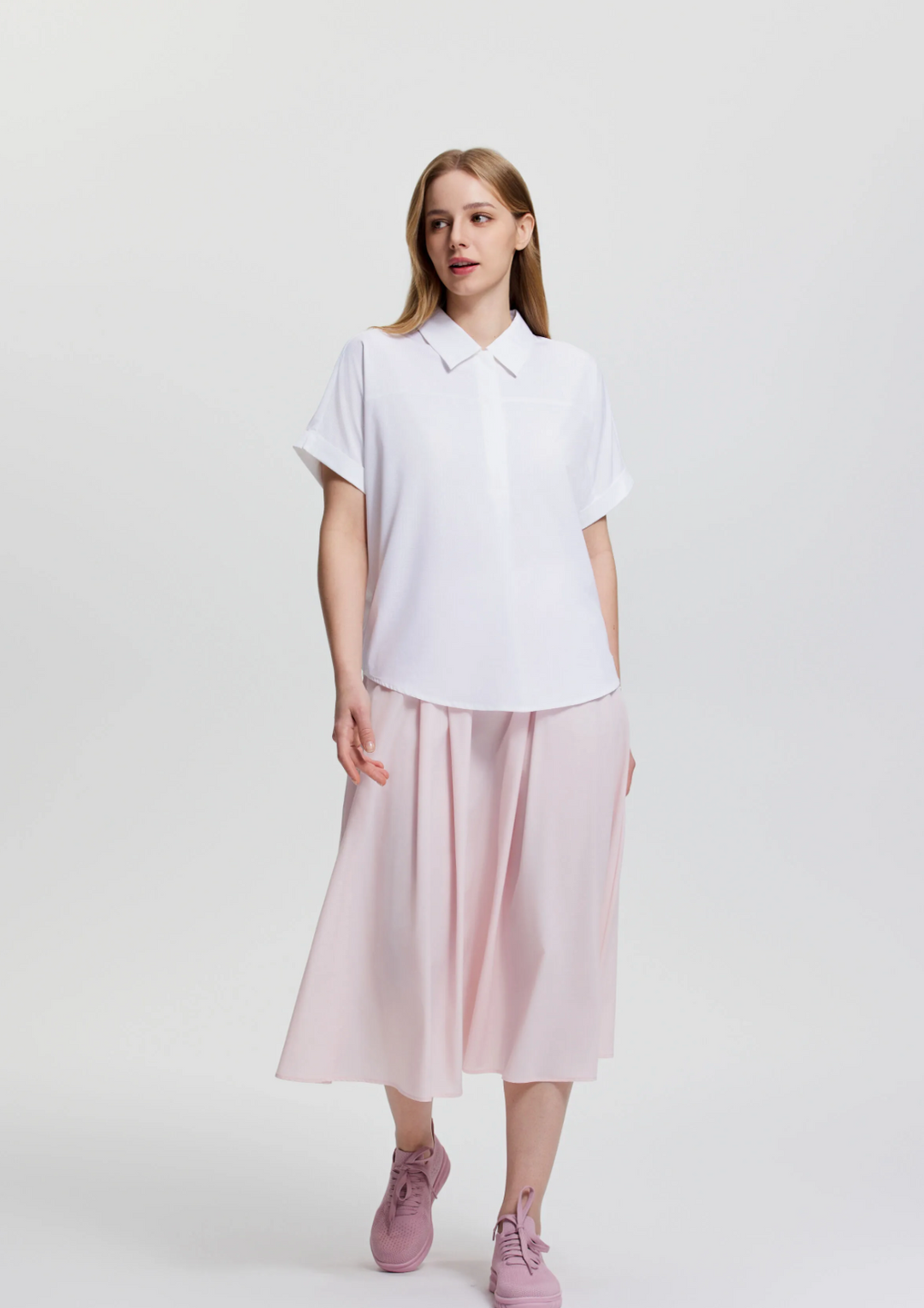 Blouse coupe décontractée Ahveninen - Manches courtes