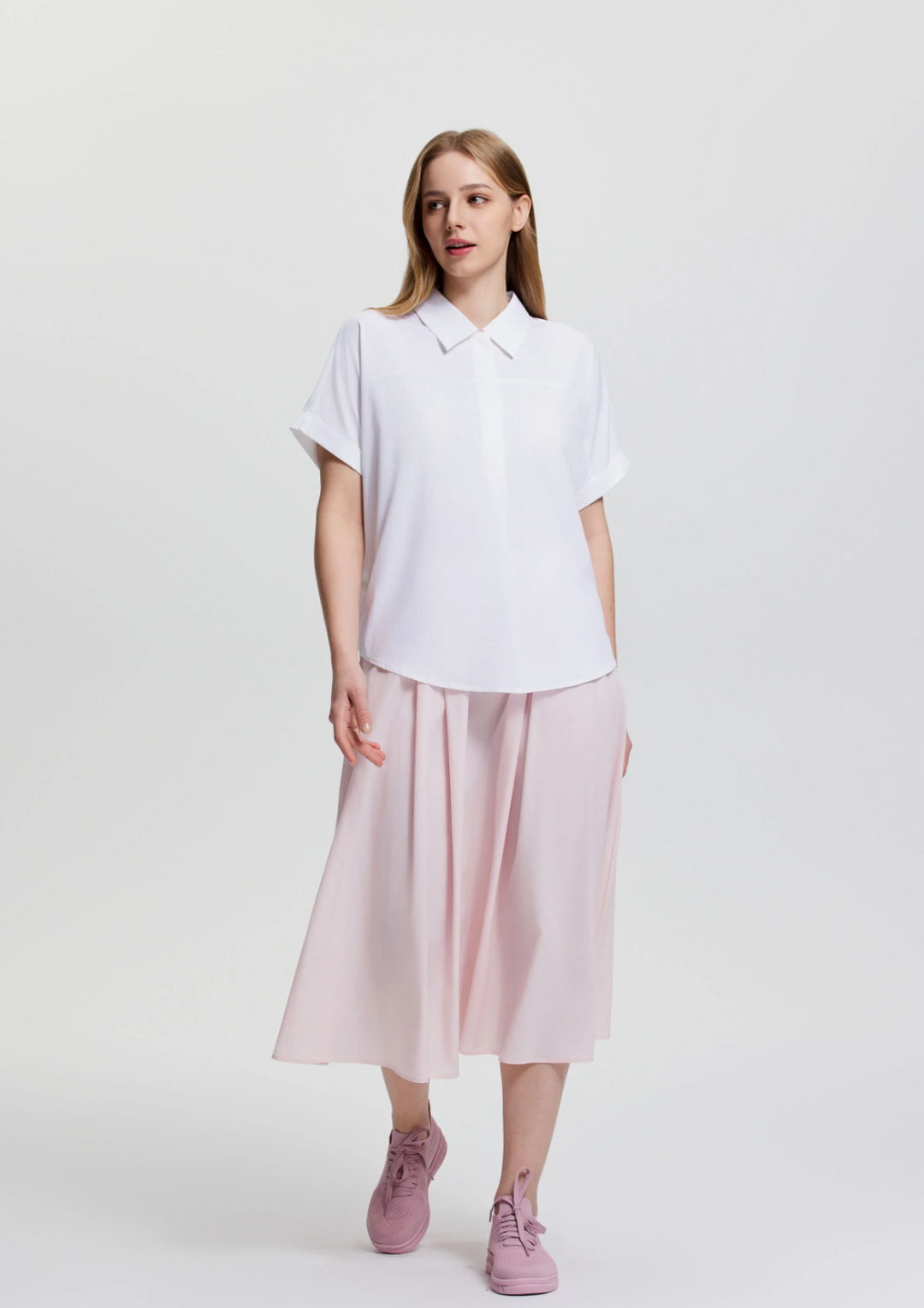 Blouse coupe décontractée Ahveninen - Manches courtes