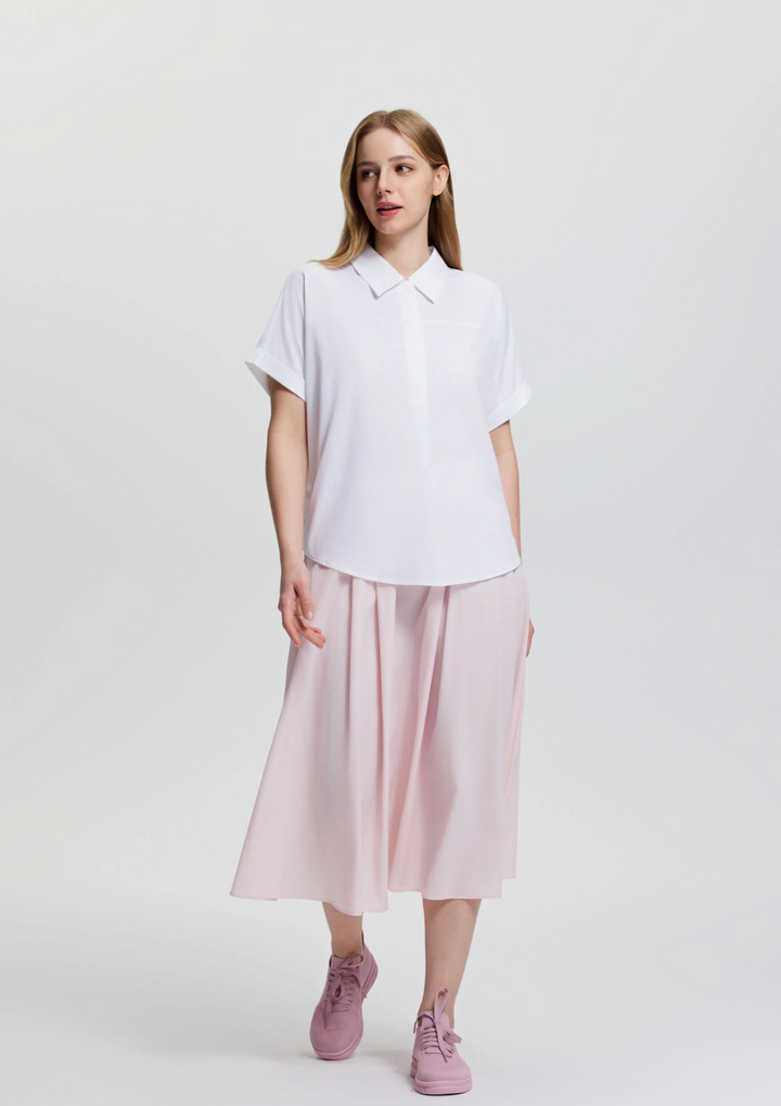 Blouse coupe décontractée Ahveninen - Manches courtes