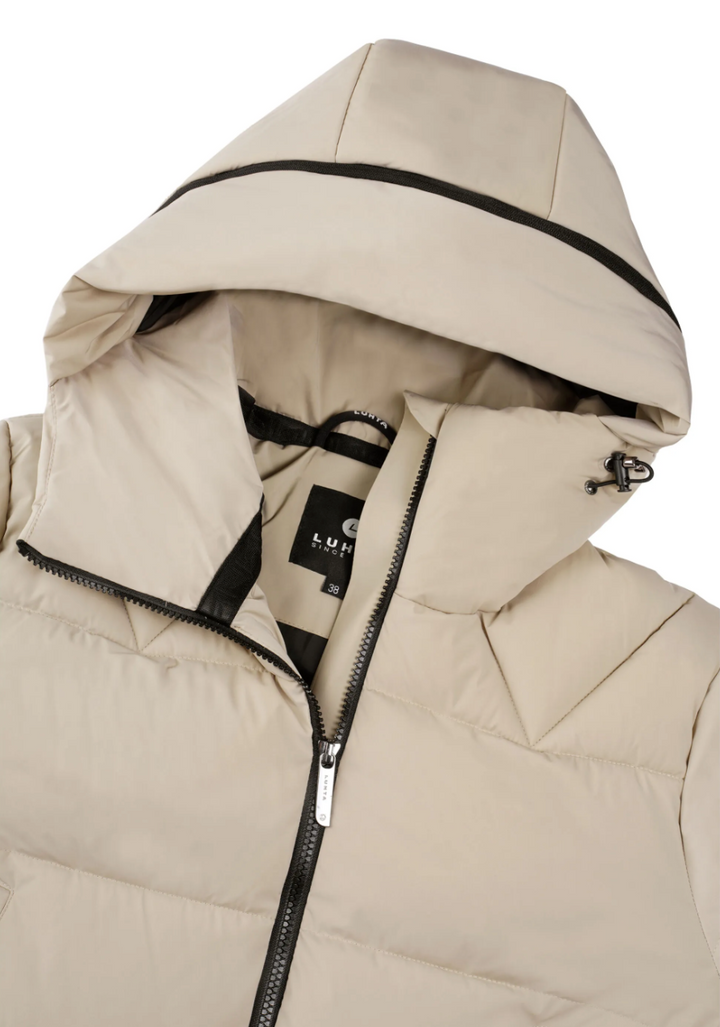 Manteau matelassé long Eisele - Coupe droite mi-longue