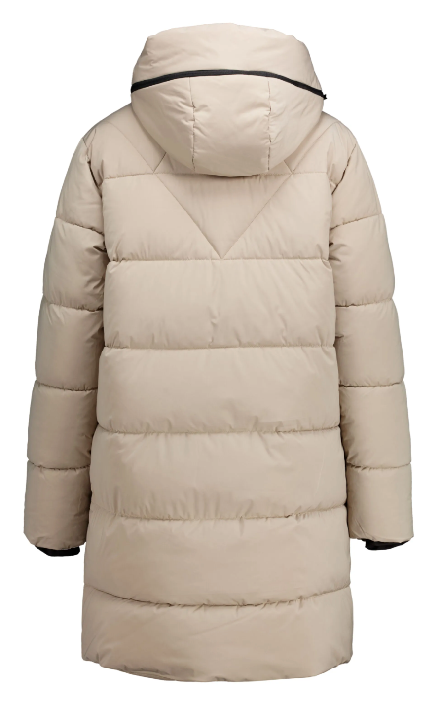 Manteau matelassé long Eisele - Coupe droite mi-longue