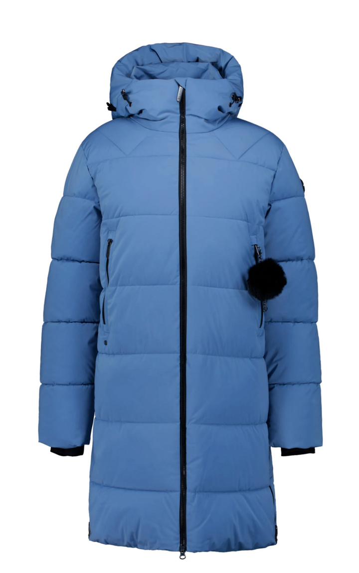 Manteau matelassé long Eisele - Coupe droite mi-longue