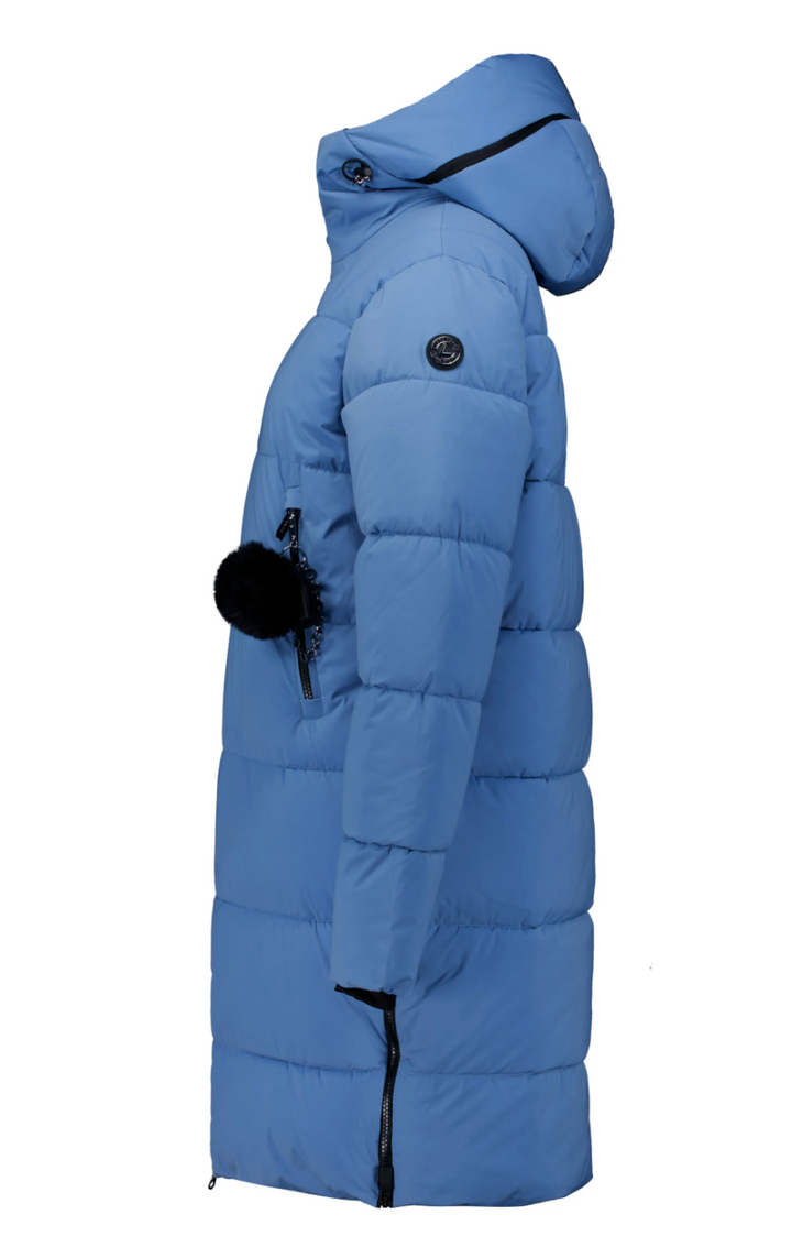 Manteau matelassé long Eisele - Coupe droite mi-longue