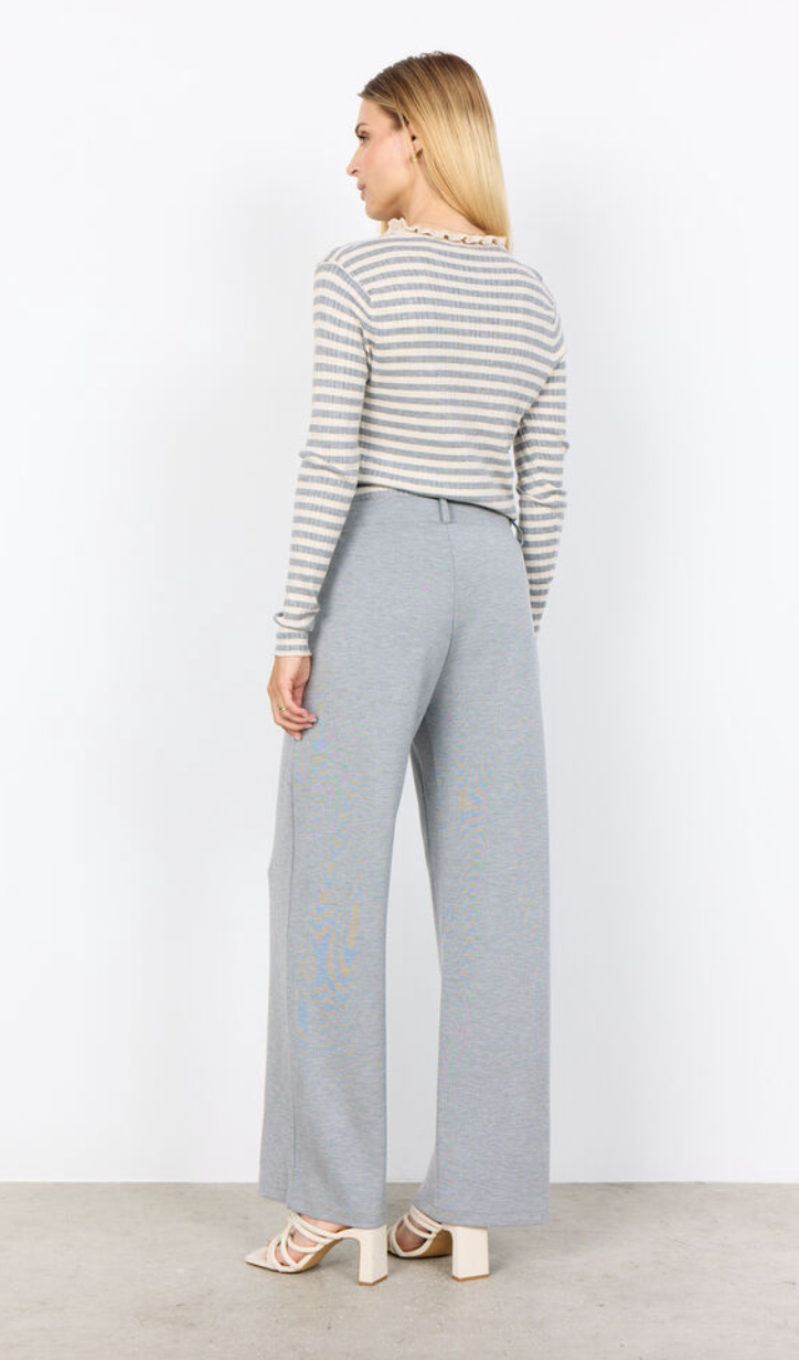 Chandail à col bordé d’une finition festonnée Vana