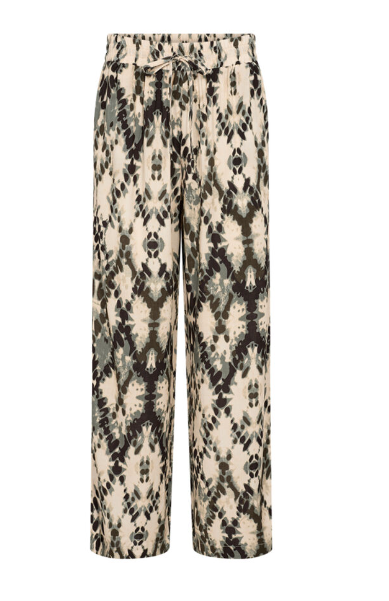 Pantalon tie-dye en viscose écologique Pontida