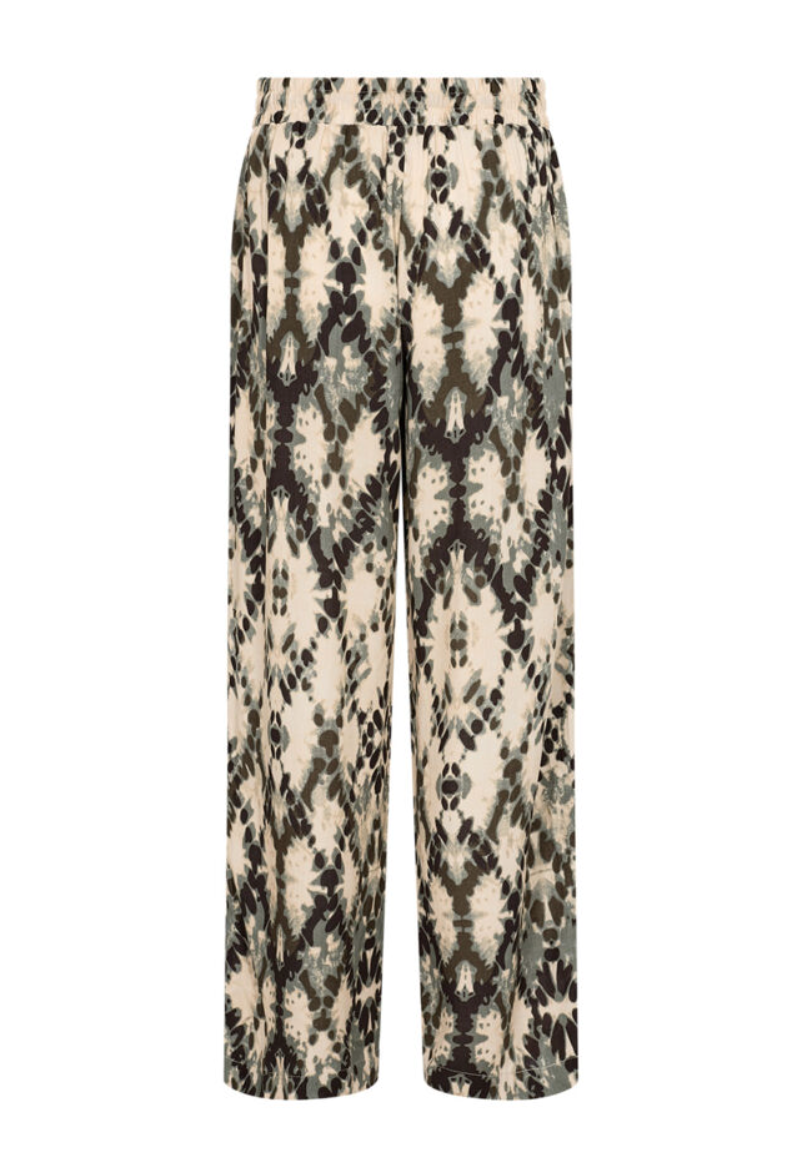 Pantalon tie-dye en viscose écologique Pontida