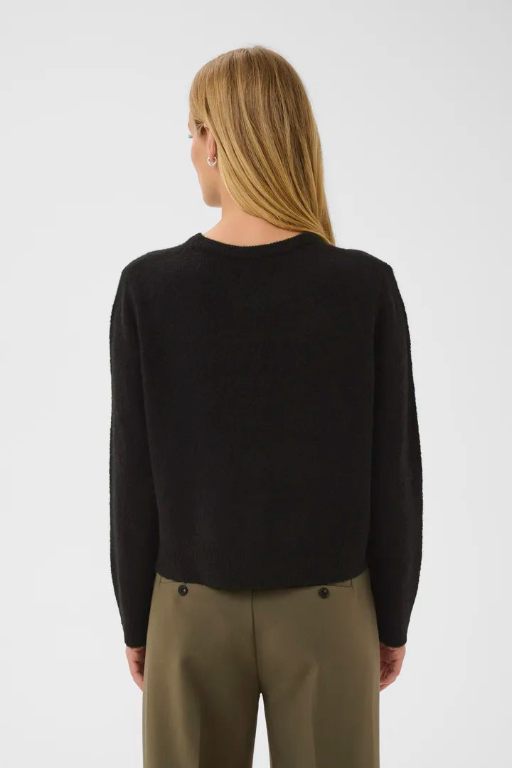 Cardigan coloré en tissu recyclé Linika