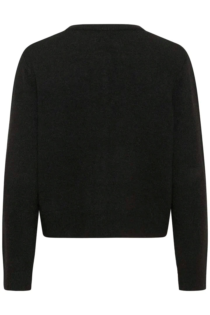 Cardigan coloré en tissu recyclé Linika