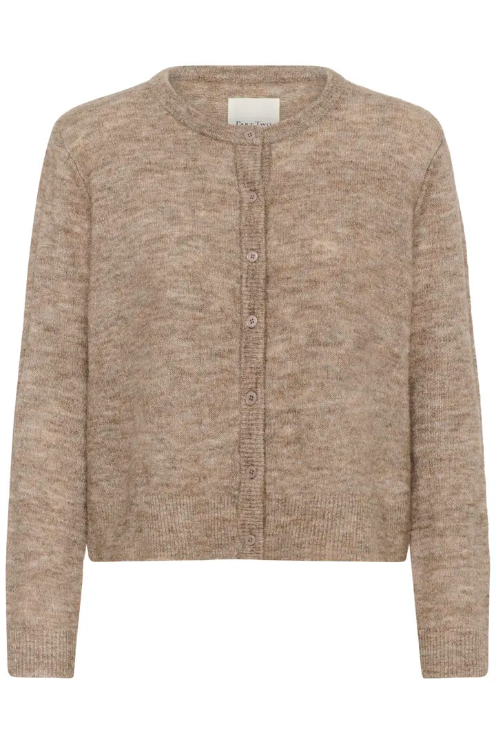 Cardigan coloré en tissu recyclé Linika