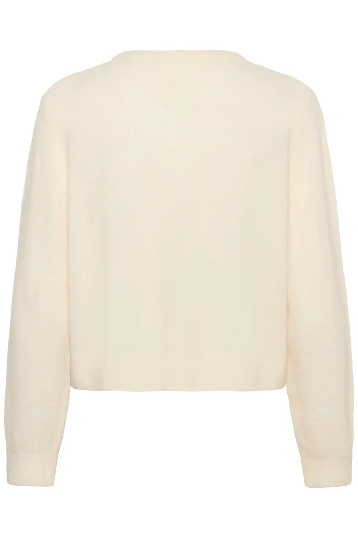 Cardigan coloré en tissu recyclé Linika