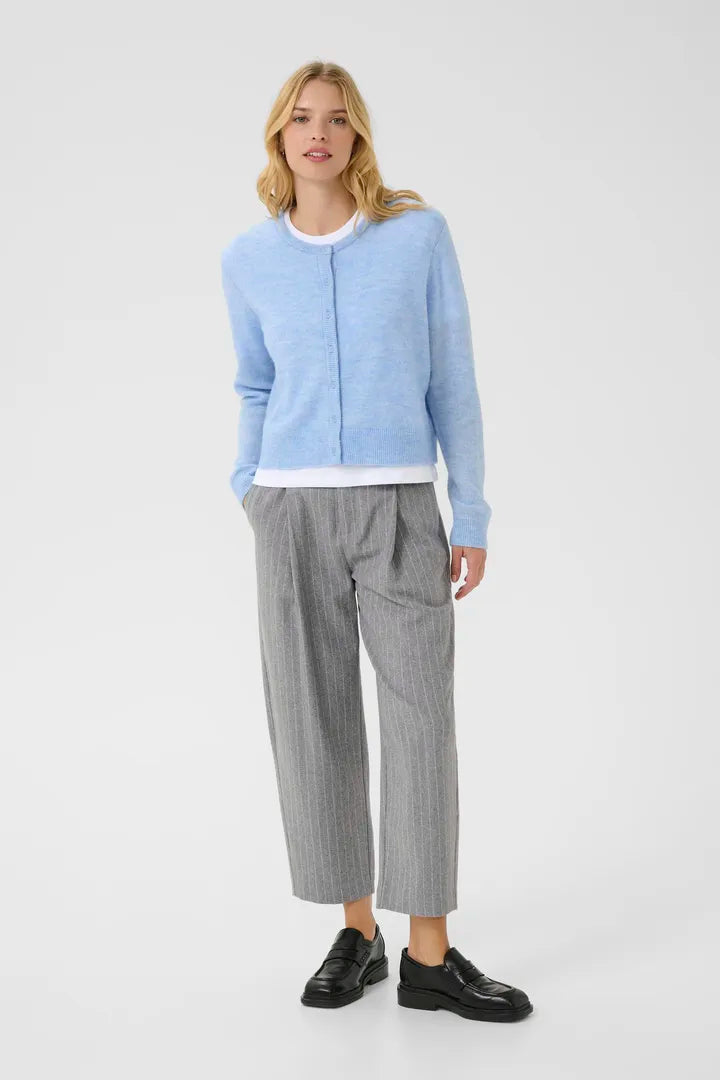 Cardigan coloré en tissu recyclé Linika