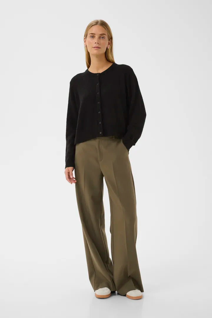 Cardigan coloré en tissu recyclé Linika