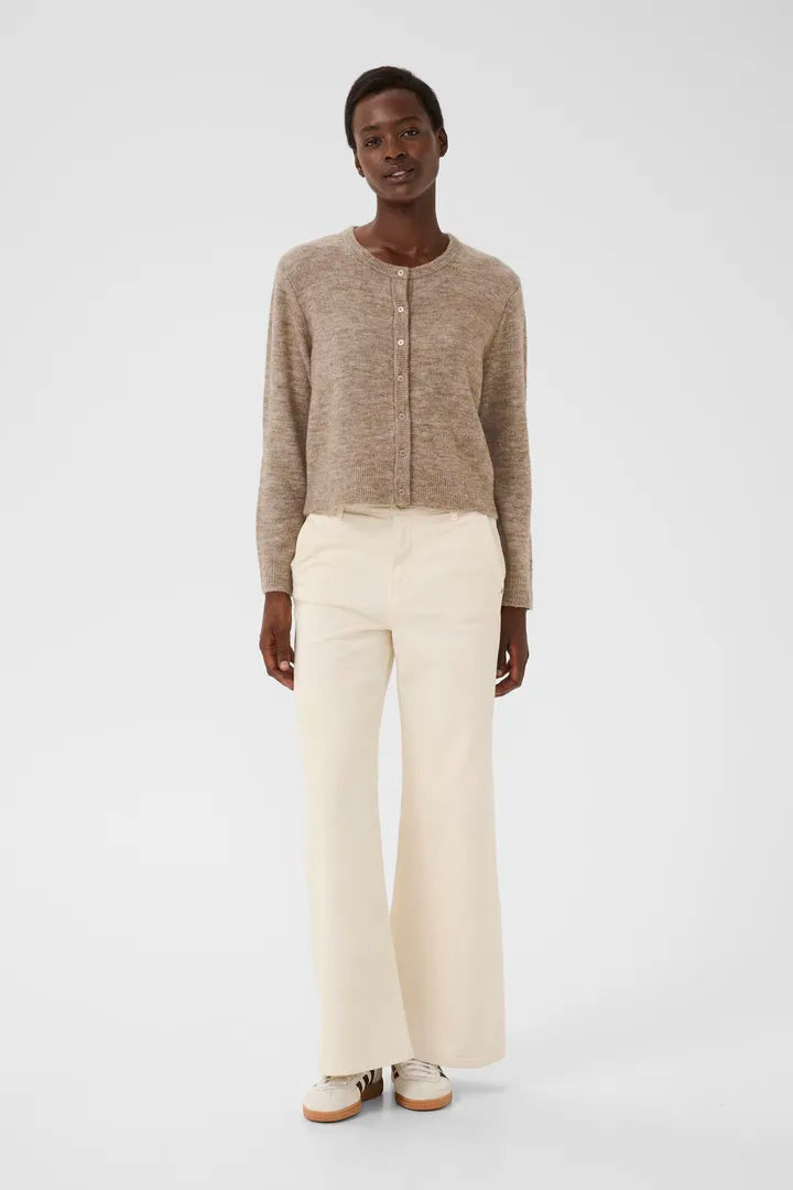 Cardigan coloré en tissu recyclé Linika