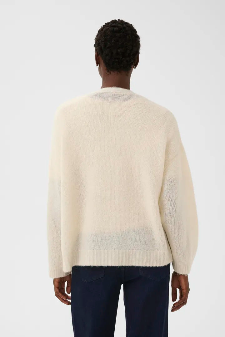 Cardigan simple en maille légère Rastina