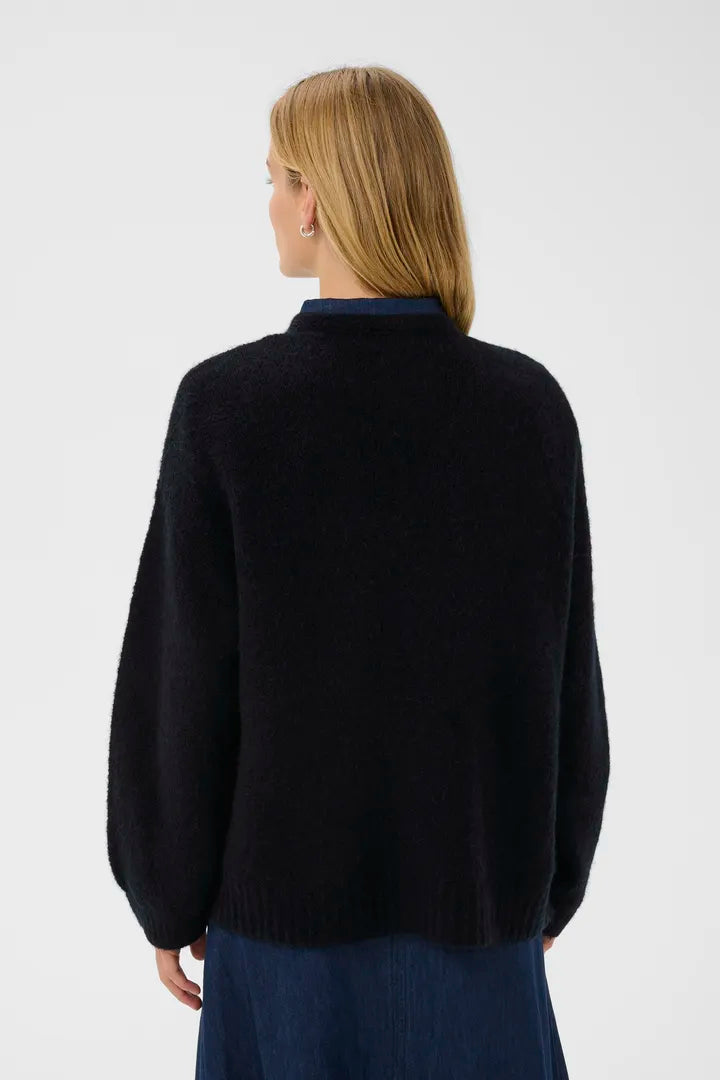 Cardigan simple en maille légère Rastina