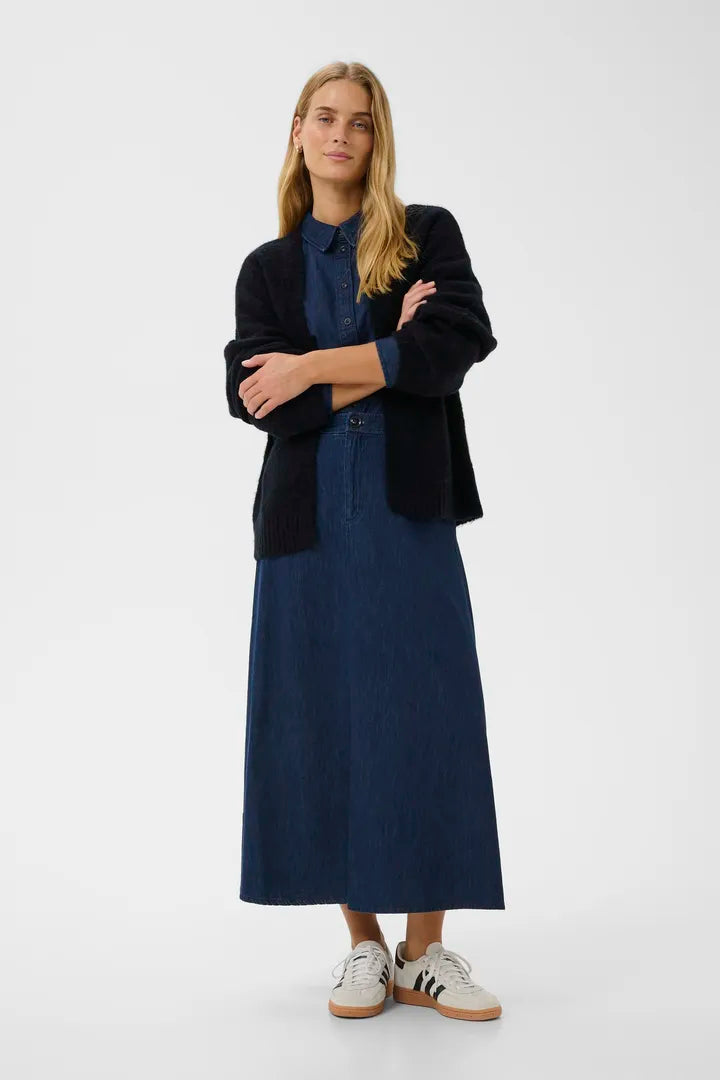 Cardigan simple en maille légère Rastina