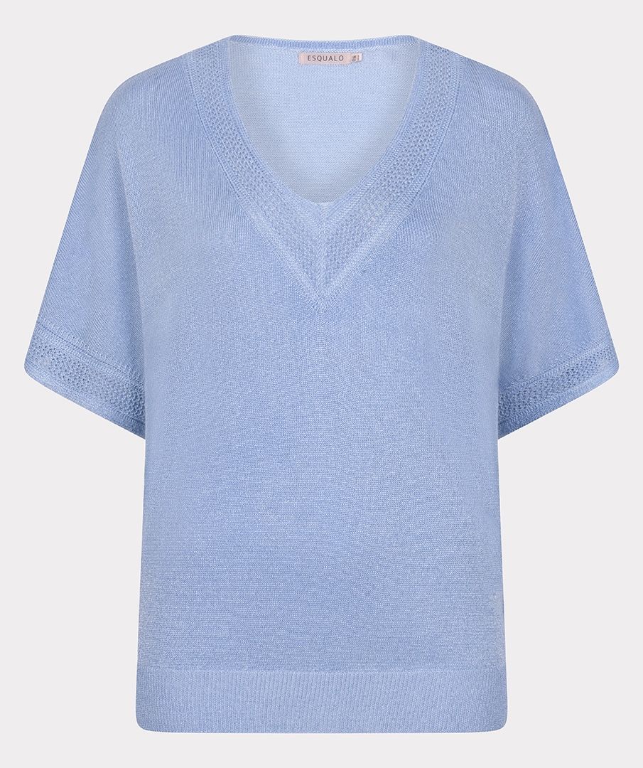 Chandail à manches courtes style chauve-souris