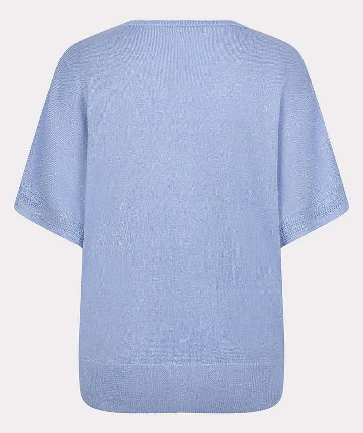 Chandail à manches courtes style chauve-souris