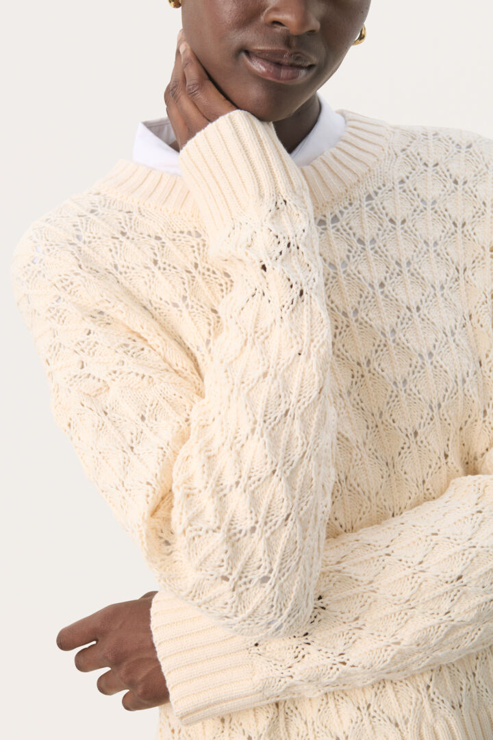 Chandail tissé en coton Phi