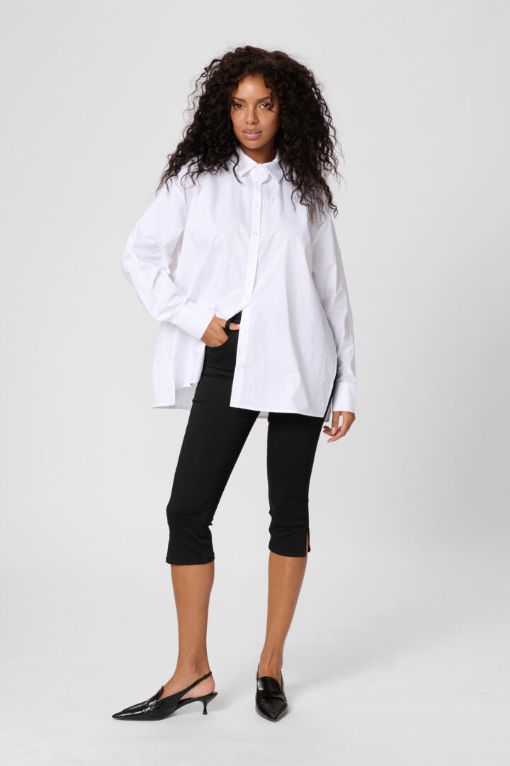 Chemise avec une rose au col Mira