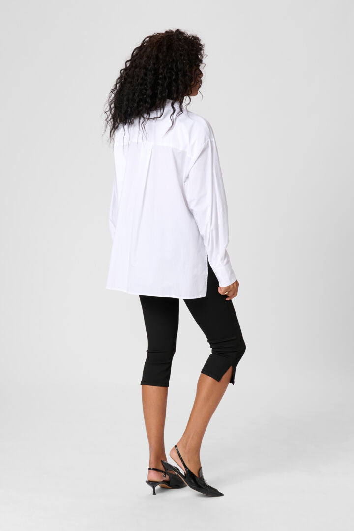 Chemise avec une rose au col Mira