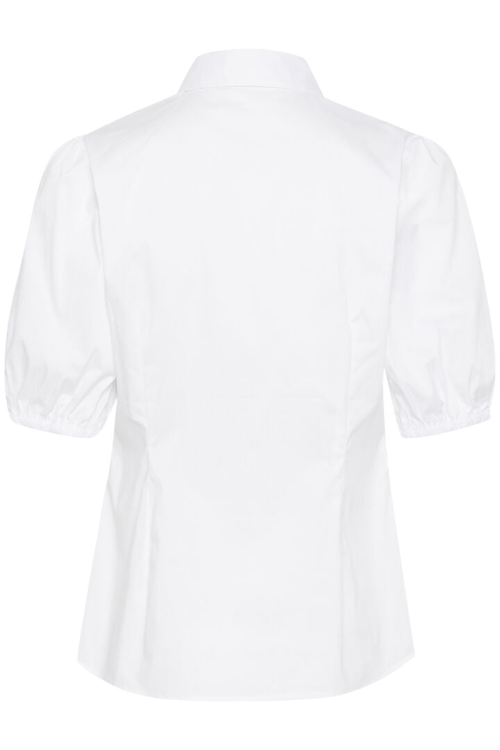 Chemisier avec manches ballons