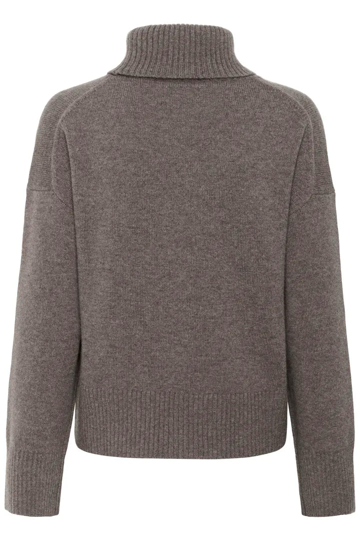 Col roulé chaud en laine responsable Corina