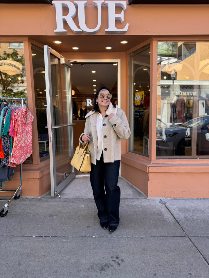 Jean vintage à coupe ballon Nica