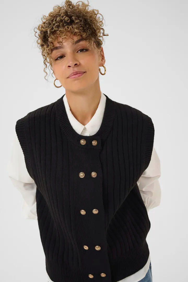 Débardeur à double boutonnage Eroka