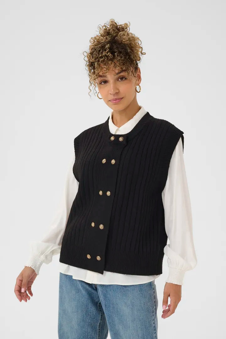 Débardeur à double boutonnage Eroka