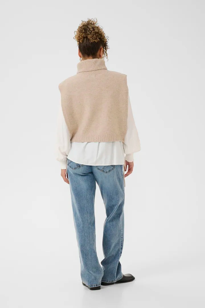 Débardeur à ouvertures latérales avec boucles Frina